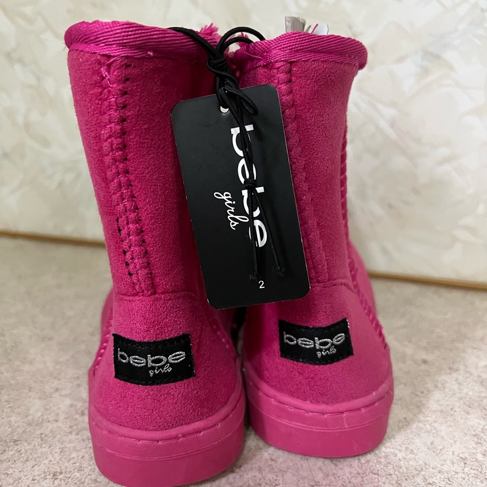 Bebe Girls pink boots NWT - Picture 2 of 6